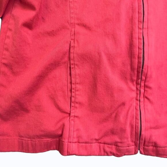 Denver Hayes Salmon Pink Jacket Zip Front Size Large - Picture 6 of 10